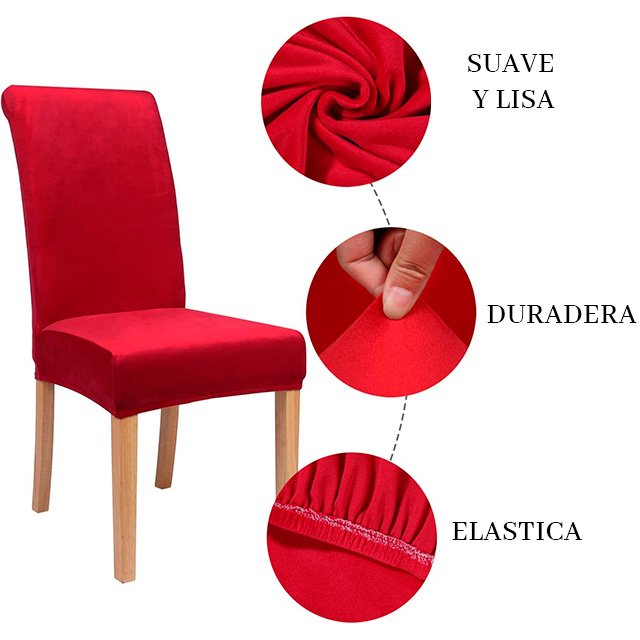 GENERICO fundas para sillas fundas de sillas fundas sillas cubre sillas  forros para sillas de comedor sencillas fundas sillas comedor fundas para  sillas modernas